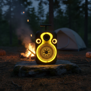 Altavoz Portátil Inalámbrico de 12 Pulgadas con Woofer para Sistema de Karaoke 5.0, 2 Micrófonos, Luces LED RGB, Batería de 20W y 3600mAh, Control Remoto - Product Image 2