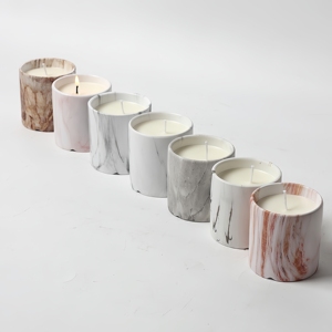 Bougies parfumées sans fumée à la cire végétale naturelle de marque privée Bougie d'aromathérapie personnalisée aromatique pour la décoration intérieure - Product Image 1