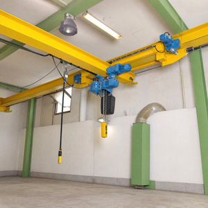 Electric Single Girder Crane With Festoon <b>System</b> And End Carriage For Stable <b>Travel</b> Work And Safe Handling Support - Product Image 1