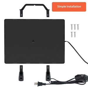 Panel Calefactor para Gallinero, Calentador para Nidos, Calentador para Pollitos, Almohadilla Térmica para <span class=keywords><strong>Caseta</strong></span> de Perros en Invierno - Negro - Product Image 4