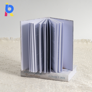 Service d'impression de livres personnalisés de haute qualité à couverture rigide, coût d'usine, papier cartonné recyclé sans bois, couverture offset fantaisie en carton - Product Image 5