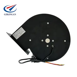 108mm DC 48V về phía trước quạt không chổi than công suất cao động cơ quạt ly tâm cho không khí công nghiệp lưu thông