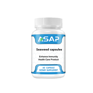 OEM/ODM Suplemento de fibra dietética Salud intestinal Cápsulas de algas irlandesas con sabor a fresa - Product Image 1