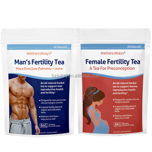 Welnessways Thé de fertilité d'homme à base de plantes puissant et sain Augmenter la qualité Booster d'<span class=keywords><strong>ovulation</strong></span> Booster de fertilité Thé de préconception - Product Image 4