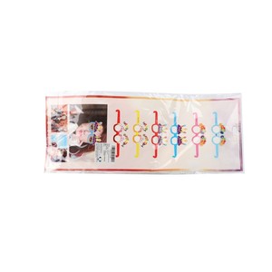 Standard glasses Happy Birthday, funny and innovative standard glasses Sun novel, candles, standard glasses party, birthday gift - Product Image 2