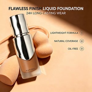 <span class=keywords><strong>Fondotinta</strong></span> Liquido di Alta Qualità, Vegano, Coprente, Opaco e Impermeabile, Produzione OEM di Lusso - Product Image 5