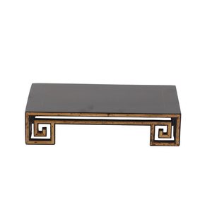 Bamboo Tea <b>Table</b> Chinese Retro Style <b>Small</b> <b>Table</b> For Tea Ceremony Accessories Phoenix Eye Bamboo Slices - Product Image 5