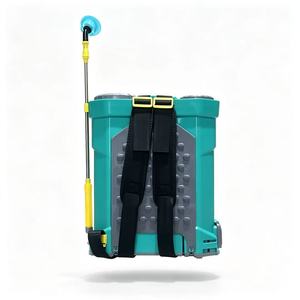 Pulvérisateur Électrique Électrostatique à Dos Haute Pression 20L, Batterie Lithium 12V 8Ah Rechargeable, <span class=keywords><strong>Lance</strong></span> Réglable en Acier Inoxydable - Product Image 2