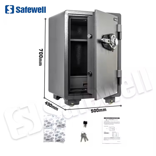 Safewell High Quality Digital Fire Proof Safe Box Heavy Duty Home Secret Safe Waterproof and Fireproof Safe