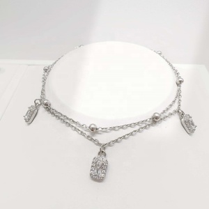 Pulsera de latón con diseño de mariposa, multicapa, con circonitas, estilo delicado, para verano, ideal como regalo de amistad, precio de fábrica, para chicas. - Product Image 2