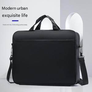 Lightweight Oxford Shoulder Laptop Bag Business Crossbody Sling Handbag Men Women Black Slim Fashionable Durable Laptop Bag - Product Image 6