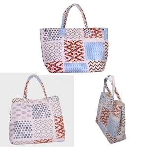 Bolsos de diseñador indio para mujer, bolsos de moda para PC al por mayor, tela de algodón, lienzo inspirado en Indio - Product Image 1