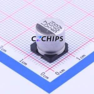 Condensador Electrolítico de Aluminio SMD VZH221M1HTR-1010, D10xL10mm 220uF 20% 50V 10mm - Product Image 1