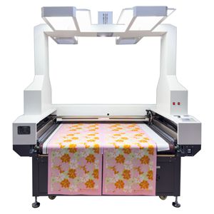 High-Speed Automatic C2O Laser Cutter Garment Textile Fabric Laser Cutting Machine Retail AI Metal Wood Rubber - Product Image 5