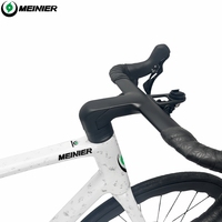 Vélo de route en carbone 700c avec frein à disque hydraulique 2x12S, vélo en carbone ultraléger avec roues en carbone T800, vélo de route entièrement en carbone