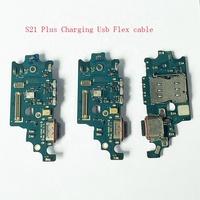Piezas de reparación de teléfonos móviles para Samsung S23 Ultra cargador de puerto USB cable flexible