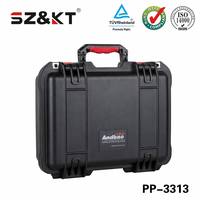 Boîte de rangement pour outils en plastique rigide, design le plus récent, étanche IP67, résistante aux chocs IK10, portable, pour drone, avec poignée en mousse