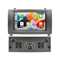 Autoradio Android Lecteur Multimédia Stéréo Peugeot 407 2004-2010 TV DSP GPS Intégré Double Din DAB+DVR