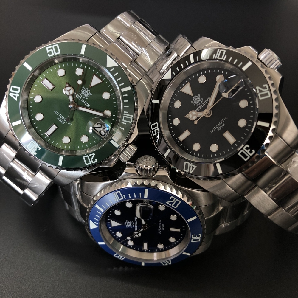 Steeldive SD1953 NH35 Automatic Diver Watch for Men | 30ATM