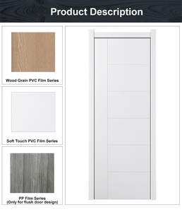 Portes intérieures <span class=keywords><strong>en</strong></span> pvc avec cadres,, nouveauté, <span class=keywords><strong>turquie</strong></span>/albanie/Ukraine/Ukraine, pour l'intérieur des hôtels - Product Image 4