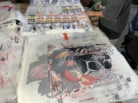 Machine d'impression DTF Garros avec système de circulation d'encre blanche pour l'impression de t-shirts, de sweats à capuche et de vêtements