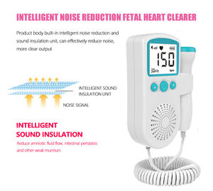 Estetoscopio Doppler Fetal de Última Moda al por Mayor, Monitor de Latidos del Bebé, Máquina de Ultrasonido, Dispositivos de Monitoreo Veterinario en Venta - Product Image 5