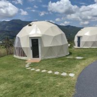 Usine chinoise Tente dôme igloo étanche 850gsm en pvc ou verre de luxe en plein air