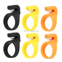 Lames de dé à coudre en plastique pour outils de couture pour le courtepointe et la broderie, coupe-fil et couteau à doigt