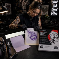 Mesin Printer Stencil Kontrol APP Thermal Copier Tato Bluetooth Portabel Langsung dari Pabrik