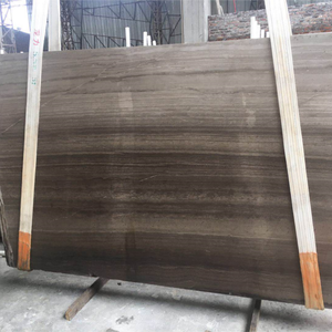 Carreaux de dalles de marbre brun grain de bois café poli <span class=keywords><strong>prix</strong></span> de gros bon marché - Product Image 2