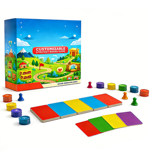 Servicio de Impresión de Juegos de Mesa Personalizados OEM con Caja de Regalo de Cartón para Fiestas, Familia, Viajes y Entretenimiento - Product Image 3