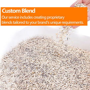 Kostenloses Design Hochabsorbierend Stark Klumpend Staubarm Leicht zu Verarbeiten Tofu-Katzenstreu - Product Image 1