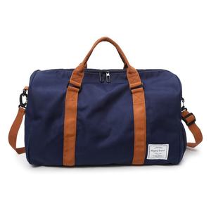 Sac de sport unisexe tendance, nouveau modèle, avec fermeture éclair, sac de voyage décontracté, design monobloc avec logo pour homme - Product Image 2
