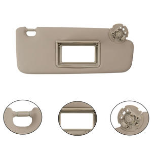 Pare-soleil beige Chevrolet Cruze côté passager, pliable, rectangulaire, accessoire de toit intérieur de voiture - Product Image 2