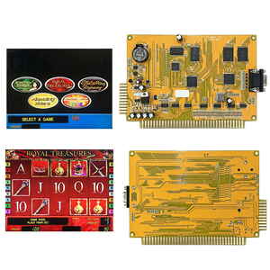Placa base PCB QIQU Source Factory en stock, precio mayorista, juego multijuego 5 en 1, juego de la suerte 1, juego de habilidad horizontal - Product Image 3