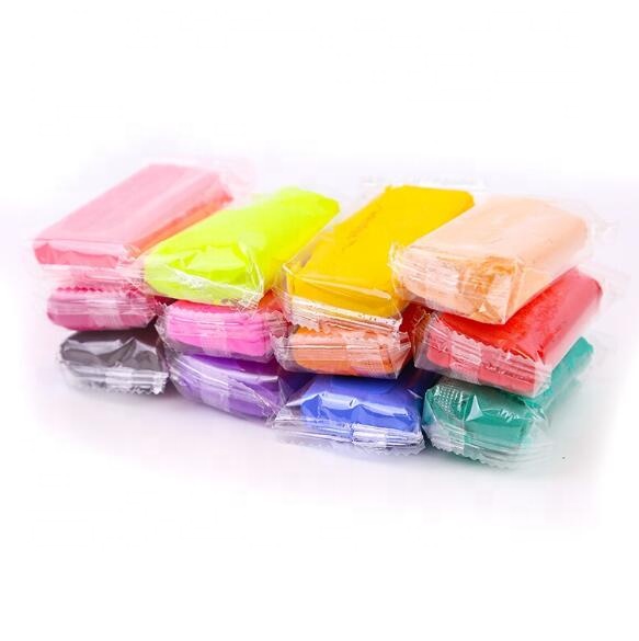 5g candy bag Hot sale 24 colors super light clay for kids air dry clay plasticine