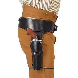 Ceinture de capitaine Renaissance 2025, ceinture double de cowboy, étui à revolver, ceinture médiévale de pirate, corsaire, costumes d'Halloween - Product Image 6