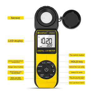 Fotómetro, Medidor de Luz, Iluminómetro HP-881D, Productos de Venta Caliente HP-881D - Product Image 3
