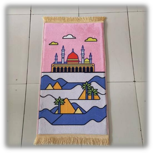 Çocuklar İçin Taşınabilir İslami Ürün Müslüman Eğitici Seccade Öğretim Namaz <span class=keywords><strong>Mat</strong></span>ı - Product Image 1