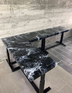 Résine Époxy Transparente Fourniture Directe Usine, Revêtement Haute Brillance Résistant à l'Usure <span class=keywords><strong>pour</strong></span> Table à Bord Brut DIY & Création d'Art en Résine - Product Image 1