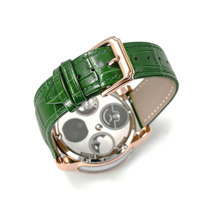Montre à quartz pour homme tendance, motif Terre céleste entièrement transparent, personnalisable, 46 mm, très vendue - Product Image 3