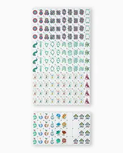 <span class=keywords><strong>Juego</strong></span> de Mahjong Americano de 160 Piezas, de Acrílico, Plegable, Duradero, Ecológico y de Lujo, en Varios Colores, Venta al Por Mayor - Product Image 5