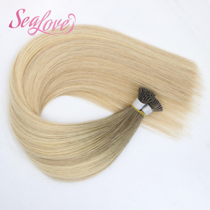Extensions de cheveux humains de qualité supérieure européennes, 18 pouces, pointes plates I/V/<span class=keywords><strong>U</strong></span>/Y, kératine, sans nœuds, cheveux raides - Product Image 5