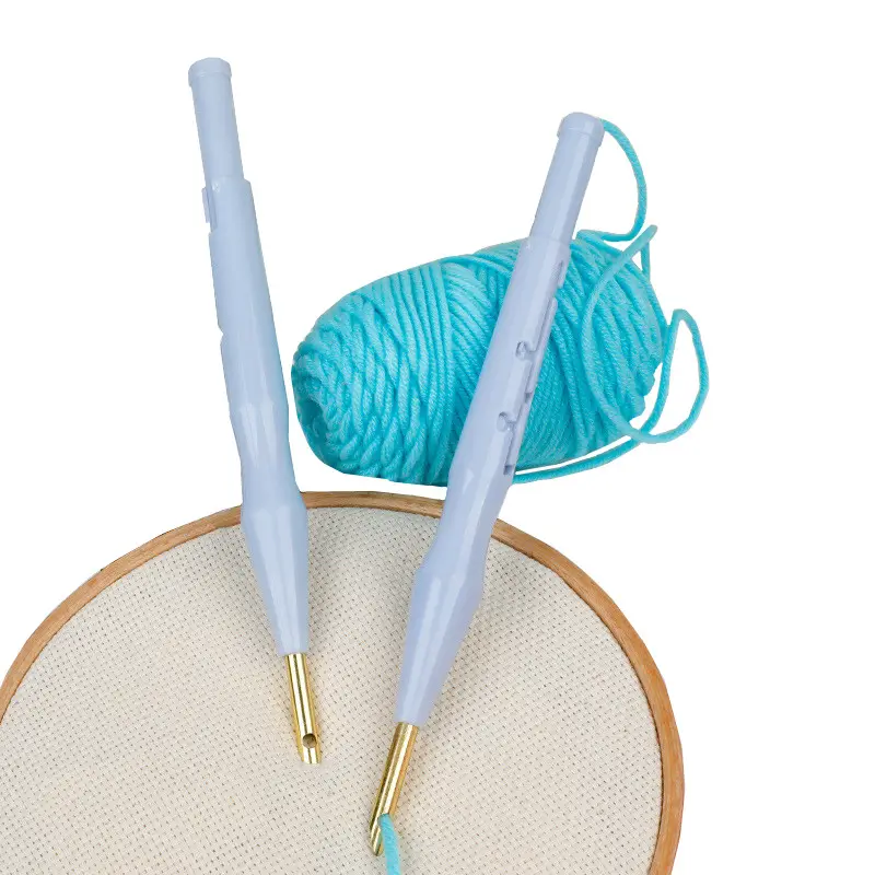 手織りかぎ針編み糸ポッキングペン刺embroidery針セーター糸針DIY編み糸刺embroideryかぎ針編みフックツール