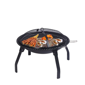Set <span class=keywords><strong>Completo</strong></span> per <span class=keywords><strong>Barbecue</strong></span> da Interno/Esterno: Fornello a Legna e Carbonella per Tè, Cottura e Grigliate - Ideale per Cortile Invernale - Product Image 4