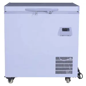 ngực tủ đông thiết bị Suppliers-170L -60 Độ Ultra Low Chest Fish Deep Freezer Thiết Bị Làm Lạnh Cho Cá Ngừ Và Thịt Cá Hồi