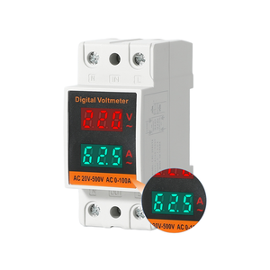 Protector Industrial Digital Ajustable <span class=keywords><strong>2P</strong></span> 40A/63A con Pantalla Digital, Protección Contra Sobretensión, Baja Tensión, Sobrecorriente y Cortocircuito, 220V-230V - Product Image 2