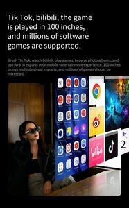 雷鸟Air3 3D智能<span class=keywords><strong>AR</strong></span>眼镜100英寸巨型高清屏幕120赫兹高刷新便携式XR眼镜 - Product Image 6