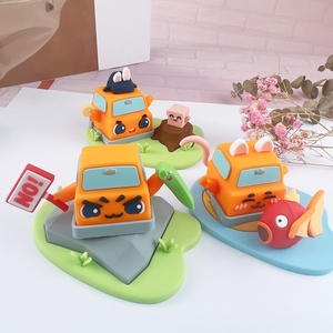 Ensemble cadeau personnalisé avec figurines en vinyle, fabrication OEM, figurine en PVC 3D personnalisée, poupée en vinyle personnalisée, jouets - Product Image 2