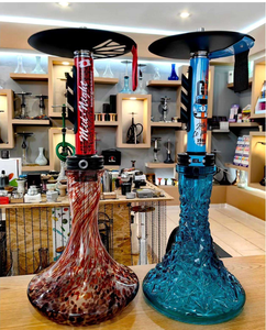 Migliori vendite alluminio narghilè Shisha russo stile giappone El Bomber mezzanotte fuori strada narghilè narghilè - Product Image 1